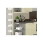 Kuhinja ELITE 350 . Kuhinjski blok ELITE 350 cm je dobavljiv v več barvah. Debelina delovnega pulta je 28 mm. Kuhinja je izdelana iz oplemenitenih ivernih