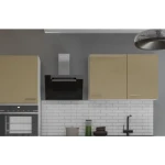 Kuhinja ELZA 310 cm . Kuhinjski blok ELZA 310 cm je dobavljiva v več barvah. Debelina delovnega pulta je 38 mm. Fronte kuhinje so iz MDF plošče, debeline 16