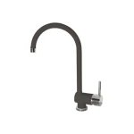 Kuhinjska armatura AR . Kuhinjska armatura AR110 je visokotlačna. Armatura je iz granitala. Dimenzije so: 19,1 x 35,0 cm. Barva: - bela - beige - črna -