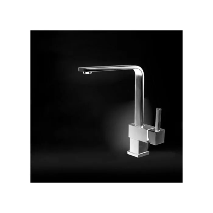 Kuhinjska armatura LA . Kuhinjska armatura AL je visokotlačna. Narejena je iz kroma. Dimenzije so 21 x 28,5.