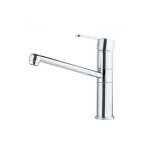 Kuhinjska armatura ZEN . Kuhinjska armatura Zen je visokotlačna. Dimenzije so 19,4 x 20,2 cm.