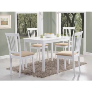 Kuhinjska jedilna miza FORD . Kuhinjska jedilna miza FORD, je klasičnega dizajna zato se bo podala v vsako jedilnico. Miza je kvalitetna ter stabilna. Mizna