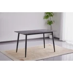 Kuhinjska jedilna miza SANIE . Kuhinjska jedilna miza SANIE je primerna za vsako jedilnico, saj bo s svojim elegantnom izgledom vnesla svežino v vsak prostor.