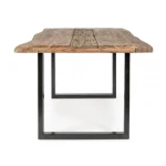 Kuhinjska miza NOTTINGHAM 180X90 . Kuhinjska miza NOTTINGHAM 180X90 je elegantna miza, ki je primerna za vsak prostor. Mizna plošča je narejena iz