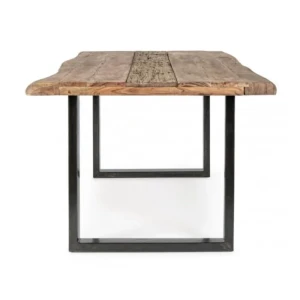 Kuhinjska miza NOTTINGHAM 180X90 . Kuhinjska miza NOTTINGHAM 180X90 je elegantna miza, ki je primerna za vsak prostor. Mizna plošča je narejena iz