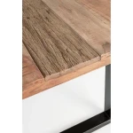 Kuhinjska miza NOTTINGHAM 180X90 . Kuhinjska miza NOTTINGHAM 180X90 je elegantna miza, ki je primerna za vsak prostor. Mizna plošča je narejena iz