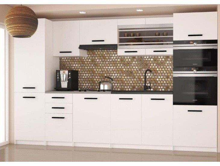 Eleganten kuhinjski blok AGY 2, ki bo zagotovo osvežil vašo kuhinjo. Dobavljiv je v različnih barvah kuhinjskih elementov. Delovni pult ni v enem kosu. V