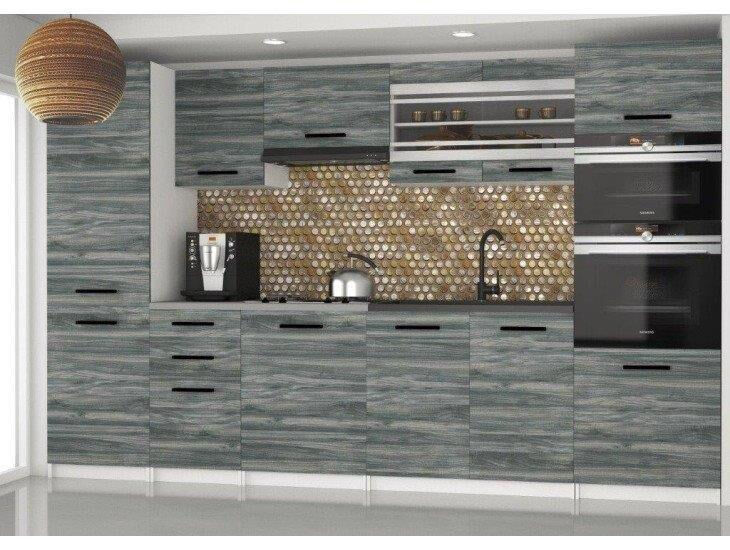 Eleganten kuhinjski blok AGY, ki bo zagotovo osvežil vašo kuhinjo. Dobavljiv je v različnih barvah kuhinjskih elementov. Delovni pult ni v enem kosu. V