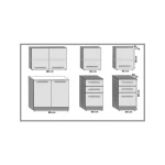 Kuhinjski blok AKRA 160 . Moderno oblikovan in kvaliteten kuhinjski blok AKRA. Dobavljiv je v dveh barvah kuhinjskih elementov. Debelina kuhinjskega pulta je 3