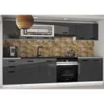 Kuhinjski blok BELLA . Eleganten kuhinjski blok BELLA , ki bo zagotovo osvežil vašo kuhinjo. Dobavljiv je v treh različnih barvah kuhinjskih elementov.