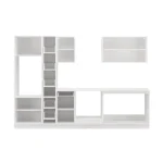 Kuhinjski blok CALIFORNIA BELA 290 cm z vgradnimi aparati . Kuhinjski blok CALIFORNIA 290 cm z vgradnimi aparati je izdelana iz oplemenitenih ivernih plošč