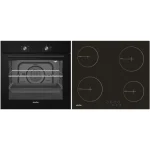 Kuhinjski blok CALIFORNIA BELA 300cm z vgradnimi aparati . Kuhinjski blok CALIFORNIA 300 cm z vgradnimi aparati je izdelana iz oplemenitenih ivernih plošč