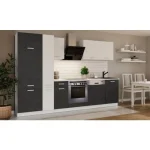 Kuhinjski blok CALIFORNIA MATERA 300cm z vgradnimi aparati . Kuhinjski blok CALIFORNIA 300 cm z vgradnimi aparati je izdelana iz oplemenitenih ivernih plošč