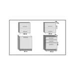 Kuhinjski blok COLUMB 120 . Polepšajte svojo kuhinjo z modernim kuhinjskim blokom COLUMB 120 v visokem sijaju. Dobavljiv je v dveh različnih barvah in