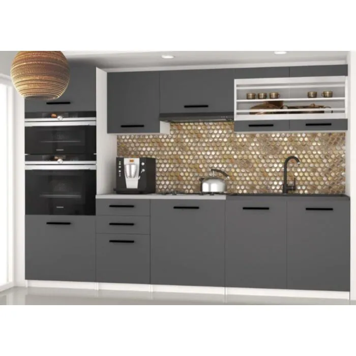 Kuhinjski blok DOMY 2 Kuhinjski blok DOMY 2 . Eleganten kuhinjski blok DOMY, ki bo zagotovo osvežil vašo kuhinjo. Dobavljiv je v različnih barvah kuhinjskih elementov. Delovni