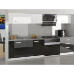 Kuhinjski blok FENIX 180 . Polepšajte svojo kuhinjo z modernim kuhinjskim blokom FENIX 180 v visokem sijaju. Dobavljiv je v več različnih barvah kuhinjskih