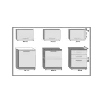 Polepšajte svojo kuhinjo z modernim kuhinjskim blokom FENIX 180 v visokem sijaju. Dobavljiv je v več različnih barvah kuhinjskih elementov. Delovni pult ni