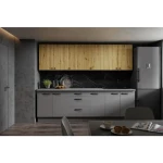 Kuhinjski blok HAJDI 260 2 . Kuhinjski blok HAJDI 260 2 je narejen iz kvalitetne laminirane plošče debeline 16 mm s ABS robovi. Debelina delovnega pulta je