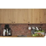 Kuhinjski blok HAJDI 260 je narejen iz kvalitetne laminirane plošče debeline 16 mm s ABS robovi. Debelina delovnega pulta je 38 mm (pult lahko dokupite po