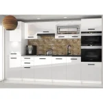 Kuhinjski blok HANI . Eleganten kuhinjski blok HANI, ki bo zagotovo osvežil vašo kuhinjo. Dobavljiv je v treh različnih barvah kuhinjskih elementov. Delovni