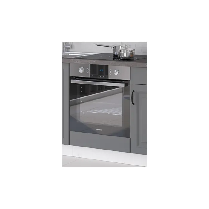 Kuhinjski blok ILONA 250 Kuhinjski blok ILONA 250 . Kuhinjski blok ILONA 250 cm je dobavljiva v sivi barvi. Debelina delovnega pulta je 28 mm. Kuhinja je izdelana iz oplemenitenih