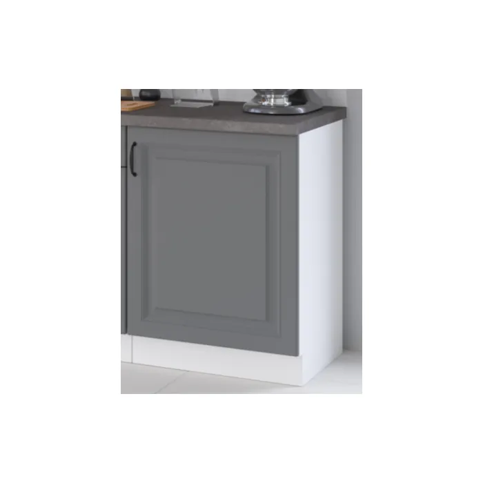 Kuhinjski blok ILONA 250 Kuhinjski blok ILONA 250 . Kuhinjski blok ILONA 250 cm je dobavljiva v sivi barvi. Debelina delovnega pulta je 28 mm. Kuhinja je izdelana iz oplemenitenih