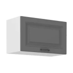 Kuhinjski blok ILONA 250 . Kuhinjski blok ILONA 250 cm je dobavljiva v sivi barvi. Debelina delovnega pulta je 28 mm. Kuhinja je izdelana iz oplemenitenih