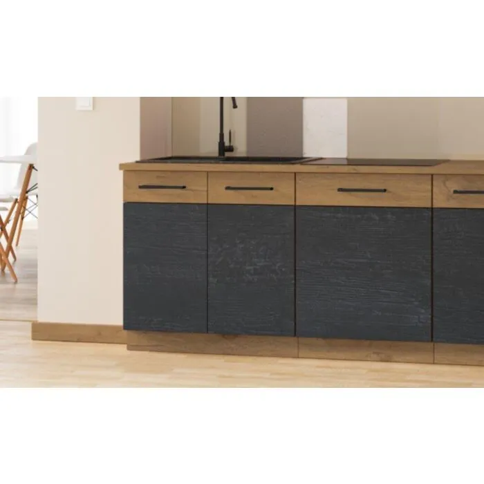 Kuhinjski blok LONDON 360 Kuhinjski blok LONDON 360 . Kuhinjski blok LONDON 360 je narejen iz kvalitetne laminirane plošče, debeline 16 mm in je oblečena v dekor, kateri jo ščiti