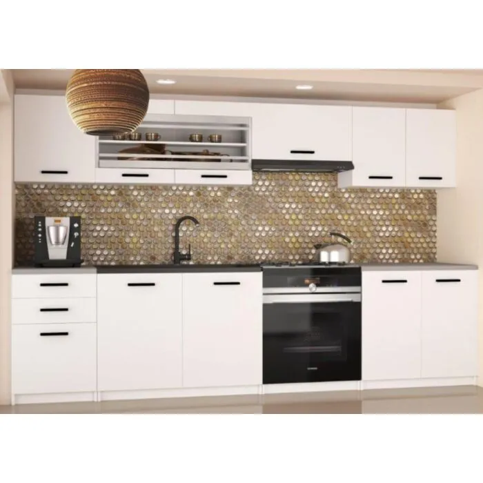 Kuhinjski blok MARY 2 Kuhinjski blok MARY 2 . Eleganten kuhinjski blok MARY 2, ki bo zagotovo osvežil vašo kuhinjo. Dobavljiv je v različnih barvah kuhinjskih elementov. Delovni