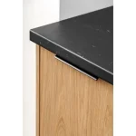 Kuhinjski blok PATRICIA 200 . Kuhinjski blok PATRICIA 200 cm je modernega dizajna v hrast / kašmir barvi. Stranice so narejene iz laminirane plošče debeline