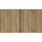 Kuhinjski blok RAFFERTY 180 cm je dobavljiv v oreh barvi. Korpusi so iz laminirane plošče debeline 16 mm. Laminirane plošče so najpogosteje izbran