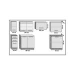 Kuhinjski blok RIKA 240 . Eleganten kuhinjski blok RIKA 240, ki bo zagotovo popestril vašo kuhinjo. Dobavljiv je v štirih različnih barvah kuhinjskih