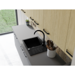 Kuhinjski blok RONA 260 . Kuhinjski blok RONA 260 cm je narejen iz kvalitetne laminirane plošče debeline 16 mm s ABS robovi. Debelina delovnega pulta je 38