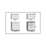 Kuhinjski blok ROSE 120 . Popestrite izgled svoje kuhinje s kvalitetnim kuhinjskim blokom ROSE 120. Dobavljiv je v dveh barvah kuhinjskih elementov.Debelina