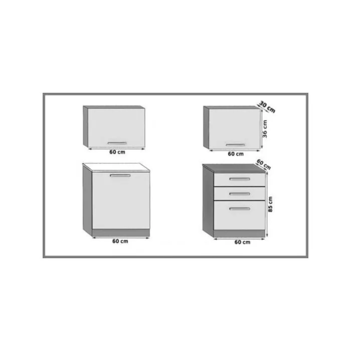 Kuhinjski blok ROSE 120 Kuhinjski blok ROSE 120 . Popestrite izgled svoje kuhinje s kvalitetnim kuhinjskim blokom ROSE 120. Dobavljiv je v dveh barvah kuhinjskih elementov.Debelina