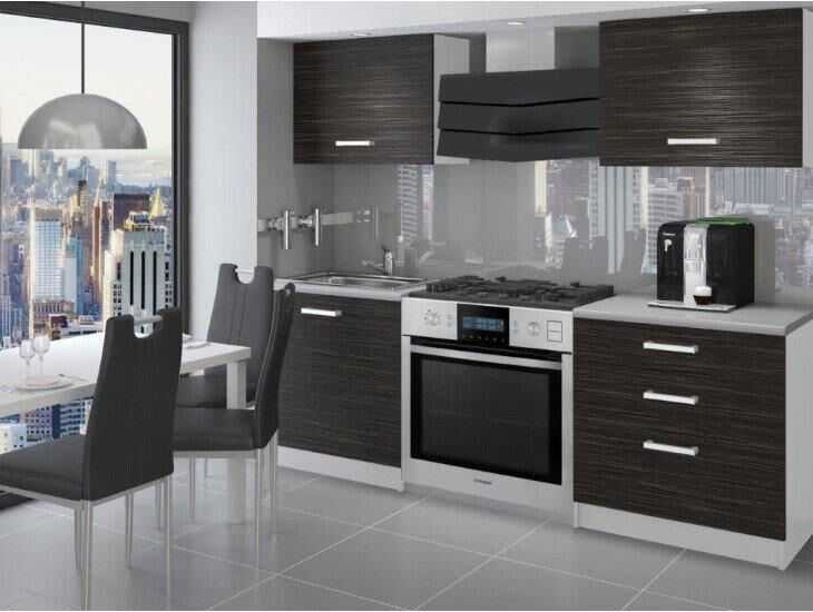 Popestrite izgled svoje kuhinje s kvalitetnim kuhinjskim blokom ROSE 120 2. Dobavljiv je v dveh barvah kuhinjskih elementov.Debelina kuhinjskega pulta je 3cm.