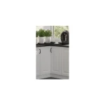 Kuhinjski blok SOFIA 310 x 340 . Kuhinjski blok SOFIA 310 x 340 cm je dobavljiva v beli barvi. Debelina delovnega pulta je 38 mm. Fronte kuhinje imajo MDF rob.