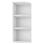 Kuhinjski blok SOFIA 310 x 340 . Kuhinjski blok SOFIA 310 x 340 cm je dobavljiva v beli barvi. Debelina delovnega pulta je 38 mm. Fronte kuhinje imajo MDF rob.