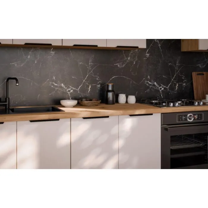 Kuhinjski blok SOLA 260 Kuhinjski blok SOLA 260 . Kuhinjski blok SOLA 260 cm je kuhinja v kombinaciji hrasta in kašmir barve. Kuhinja je izdelana iz oplemenitenih ivernih plošč