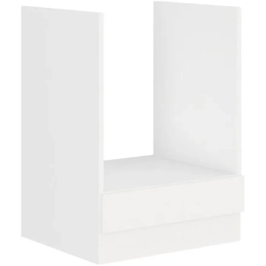 Kuhinjski blok STELLA 240 2 . Kuhinjski blok STELLA 240 cm narejen iz kvalitetne laminirane plošče. Dobavljiv je v beli mat barvi. Debelina delovnega pulta