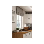 Kuhinjski blok STIL 1 . Kuhinjski blok STIL 1- 265 x 300 x 180 cm je dobavljiva v beli barvi. Debelina delovnega pulta je 38 mm. Fronte kuhinje imajo MDF rob.