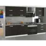 Kuhinjski blok TAURI 2 180 . Osvežite svojo kuhinjo z modernim kuhinjskim blokom TAURI 2 180. Dobavljiv je v dveh različnih barvah. Delovni pult ni v enem