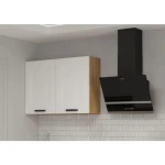 Kuhinjski blok VANESA 250 . Kuhinjski blok VANESA 250 cm je dobavljiva v beli barvi. Debelina delovnega pulta je 38 mm. Kuhinja je izdelana iz oplemenitenih