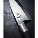KUHINJSKI NOŽ KAI EUROPE WASABI BLACK NAKIRI 16.5 CM 6716N - slika 8