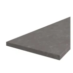 Kuhinjski pult GREY . Kuhinjski pult GREY je dobro odporen na zunanje dejavnike, kot so praske, tekočine, udarci in toplota. Debelina plošče je 28 mm.