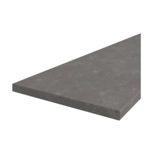 Kuhinjski pult GREY . Kuhinjski pult GREY je dobro odporen na zunanje dejavnike, kot so praske, tekočine, udarci in toplota. Debelina plošče je 28 mm.