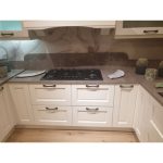 KUHINJSKI PULT MS VISCOM RJAVA 130 X 305 CM DEBELINA12MM