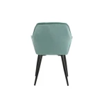 Kuhinjski stol ADO velvet mint . Kuhinjski stol ADO velvet mint je izdelan iz visoko kakovostne tkanine velvet. Močna stabilna kovinska konstrukcija mu