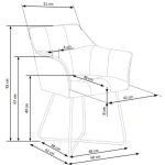 Kuhinjski stol ARNIKA - slika 10