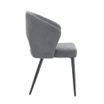 Kuhinjski stol ASTON XL siva . Kuhinjski stol ASTON XL sivo blago, je eleganten kos pohištva, ki popestri vsak prostor in okolico. Dodajte svojemu prostoru